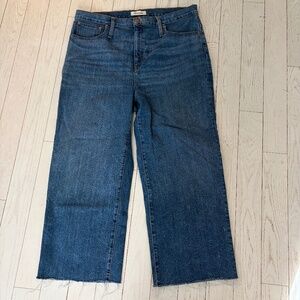 Madewell Slim Wide Leg Crop